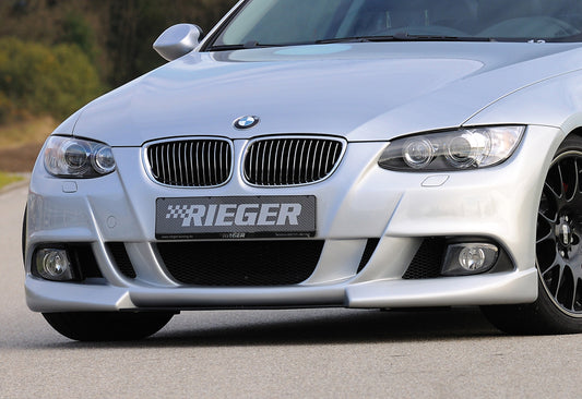 BMW 3er E92 Rieger Spoilerstoßstange    ABS,  für Fzg. mit Scheinwerferreinigungsanlage, 
incl. Alugitter, Montagezubehör, ABE