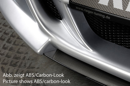 BMW 3er E92 Rieger Spoilerschwert   für Spoilerstoßstange 53451/52/53/54 mittig, für Spoilerstoßstange, ABS, 
inkl. Montagezubehör