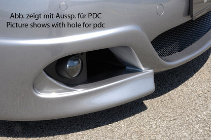 BMW 5er E60 Rieger Spoilerstoßstange  ABS, für Fzg. mit Scheinwerferreinigungsanlage, 
inkl. Alugitter, Montagezubehör, ABE