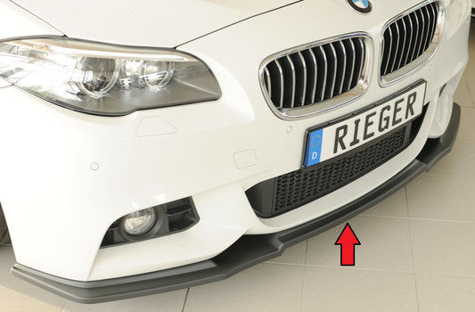 BMW 5er F10  (5L) Rieger Spoilerschwert für orig. Frontschürze, ABS, für Fzg. mit M-Sport-Paket, 
inkl. Montagezubehör, ABE