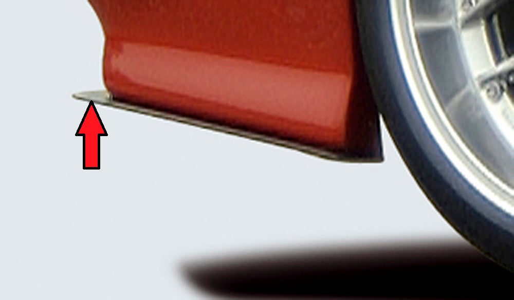 Audi A4 (B5) Rieger Schwert für Heckansatz 55036/55037 ABS, 
inkl. Montagezubehör, Gutachten