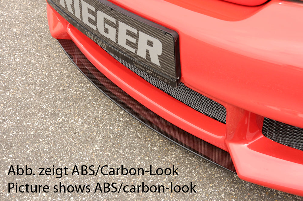 Audi A4 (B5) Rieger Spoilerschwert für Spoilerstoßstangen 55070/71/72/73/74/75 mittig, für Spoilerstoßstange, ABS, 
inkl. Montagezubehör, ABE
