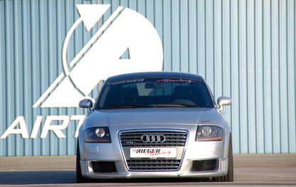Audi TT (8N) Rieger Spoilerstoßstange R-Frame  Achtung: Grill muss separat bestellt werden! ABS, für Fzg. mit Scheinwerferreinigungsanlage, 
inkl. Alugitter, Montagezubehör, ABE