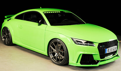 Audi TT RS (8J/8J1-FV/8S) Rieger Spoilerschwert für orig. TT-RS Frontschürze für orig. Frontschürze, ABS, 
inkl. Montagezubehör, ABE