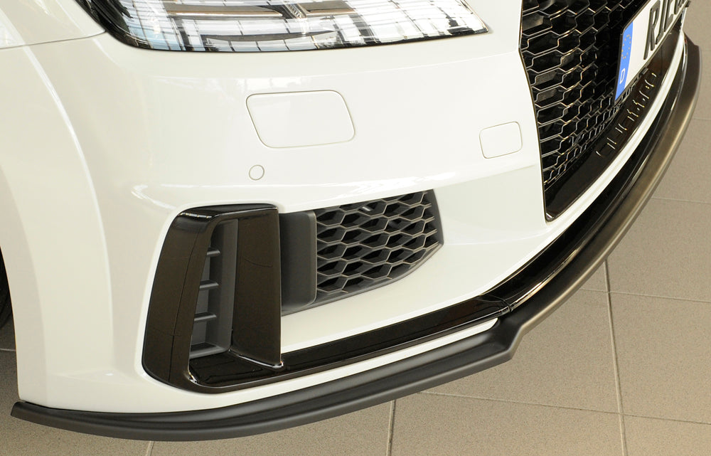 Audi TT (8J-FV/8S) Rieger Spoilerschwert für orig. S-Line-Frontschürze für orig. Frontschürze, ABS, für Fzg. mit S-Line Exterieur, 
inkl. Montagezubehör, ABE