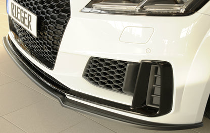 Audi TT (8J-FV/8S) Rieger Spoilerschwert für orig. S-Line-Frontschürze für orig. Frontschürze, ABS, für Fzg. mit S-Line Exterieur, 
inkl. Montagezubehör, ABE