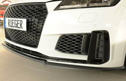 Audi TT (8J-FV/8S) Rieger Spoilerschwert für orig. S-Line-Frontschürze für orig. Frontschürze, ABS, für Fzg. mit S-Line Exterieur, 
inkl. Montagezubehör, ABE