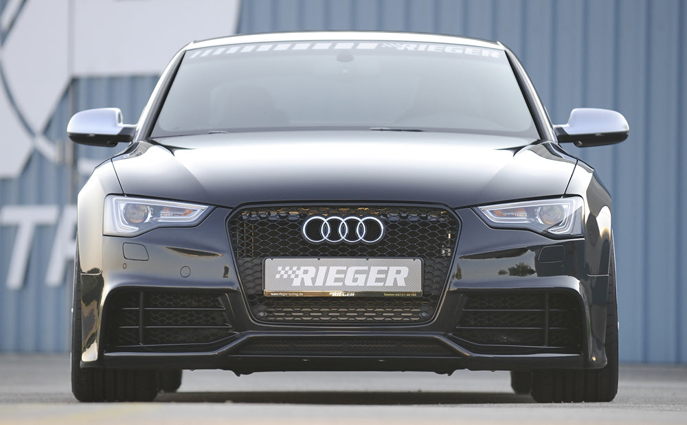 Audi A5 (B8/B81) Rieger Spoilerstoßstange  ABS, für Fzg. mit Einparkhilfe (PDC), S-Line Exterieur und ohne S-Line Exterieur, 
inkl. Montagezubehör, ABE