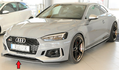 Audi RS5 (B9/F5) Rieger Spoilerschwert für orig. RS5-Frontschürze für orig. Frontschürze, ABS, 
inkl. Montagezubehör, ABE