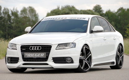 Audi A4 (B8/B81) Rieger Spoilerlippe  ABS, für Fzg. mit S-Line Exterieur, 
inkl. Montagezubehör, ABE