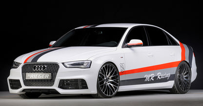Audi A4 (B8/B81) Rieger Seitenschweller  links, ABS, für Fzg. mit S-Line Exterieur und ohne S-Line Exterieur, 
inkl. Montagezubehör, Gutachten