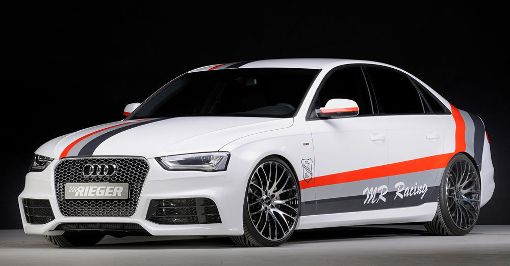 Audi A4 (B8/B81) Rieger Seitenschweller  rechts, ABS, für Fzg. mit S-Line Exterieur und ohne S-Line Exterieur, 
inkl. Montagezubehör, Gutachten