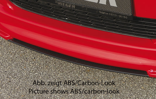 Fiat Grande Punto (199) Rieger Spoilerschwert   für Spoilerlippe 56040    (nicht für Evo !) mittig, ABS, 
inkl. Montagezubehör, ABE