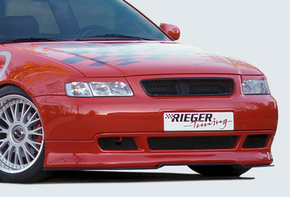 Audi A3 (8L) Rieger Spoilerlippe   09.96-1999 tiefe Version, ABS, 
inkl. Alugitter, Gutachten, Montagezubehör