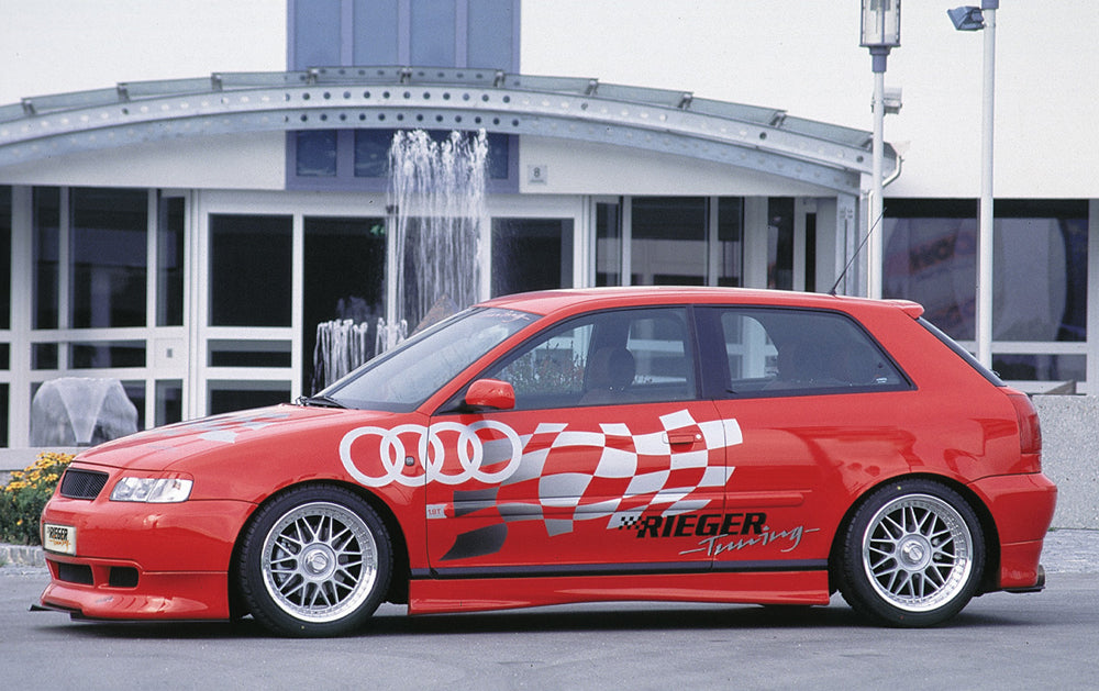 Audi A3 (8L) Rieger Seitenschweller -> nicht für S3 links, ABS, 
inkl. Gutachten, Montagezubehör
