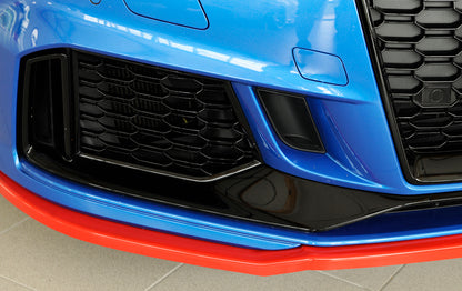 Audi RS3 (8V) Rieger Spoilerschwert für orig. RS3-Frontschürze für orig. Frontschürze, ABS, 
inkl. Montagezubehör, ABE