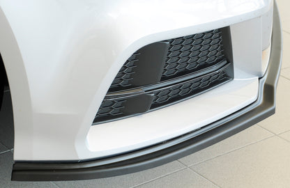 Audi A3 (8V) Rieger Spoilerschwert für orig. S-Line Frontschürze für orig. Frontschürze, ABS, für Fzg. mit S-Line Exterieur, 
inkl. Montagezubehör, ABE