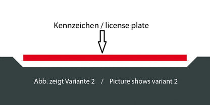 Opel Corsa B Rieger Spoileransatz Variante 2  ABS, 
inkl. Alugitter, Gutachten, Montagezubehör