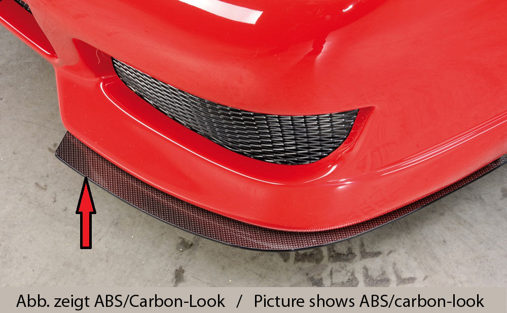 Opel Corsa B Rieger Spoilerschwert für Spoilerstoßstange 58820 2-tlg., für Spoilerstoßstange, ABS, 
inkl. Montagezubehör, ABE