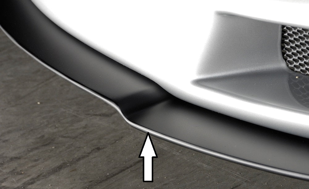 Opel Corsa C Rieger Spoilerschwert für Spoilerlippe 58910 gekantete Version, für Spoilerlippe, ABS, 
inkl. Gutachten, Montagezubehör