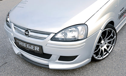 Opel Corsa C Rieger Spoilerlippe    ABS, 
inkl. Montagezubehör, ABE