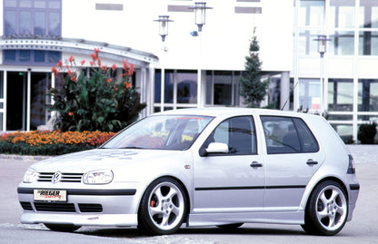 VW Golf 4 Rieger Spoilerlippe   -> nicht für TDi mit 150 PS ABS, 
inkl. Gutachten, Montagezubehör