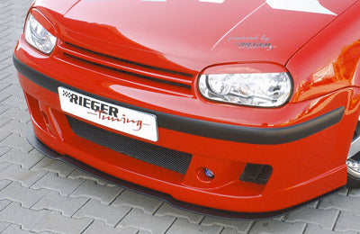VW Golf 4 Rieger Spoilerstoßstange  ABS, 
inkl. Alugitter, Gutachten, Montagezubehör