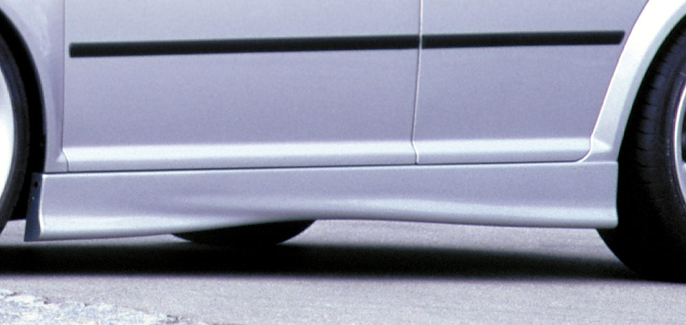 Rieger Seitenschweller mit Schacht und Ausschnitt passend für VW Polo 6R
