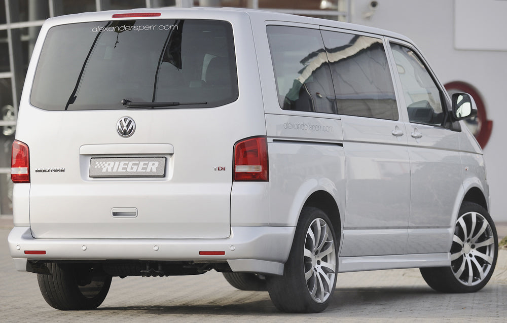 VW T5 Bus Rieger Heckschürzenansatz  rechts, ABS, 
inkl. Montagezubehör, Gutachten