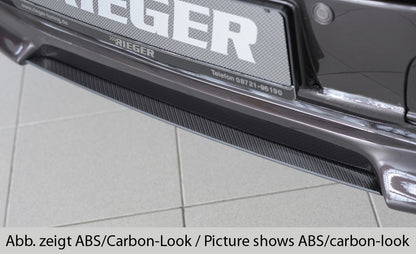 VW T5 Bus Rieger Spoilerschwert für Spoilerlippe 59250 mittig, für Spoilerlippe, ABS, 
inkl. Montagezubehör, ABE