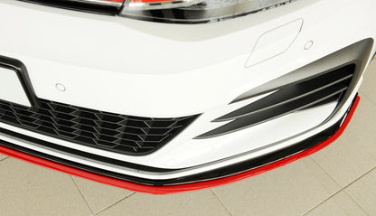 VW Golf 7 GTI-TCR Rieger Spoilerschwert nur für GTI - TCR für orig. Frontschürze für orig. Frontschürze, ABS, 
inkl. Montagezubehör, ABE