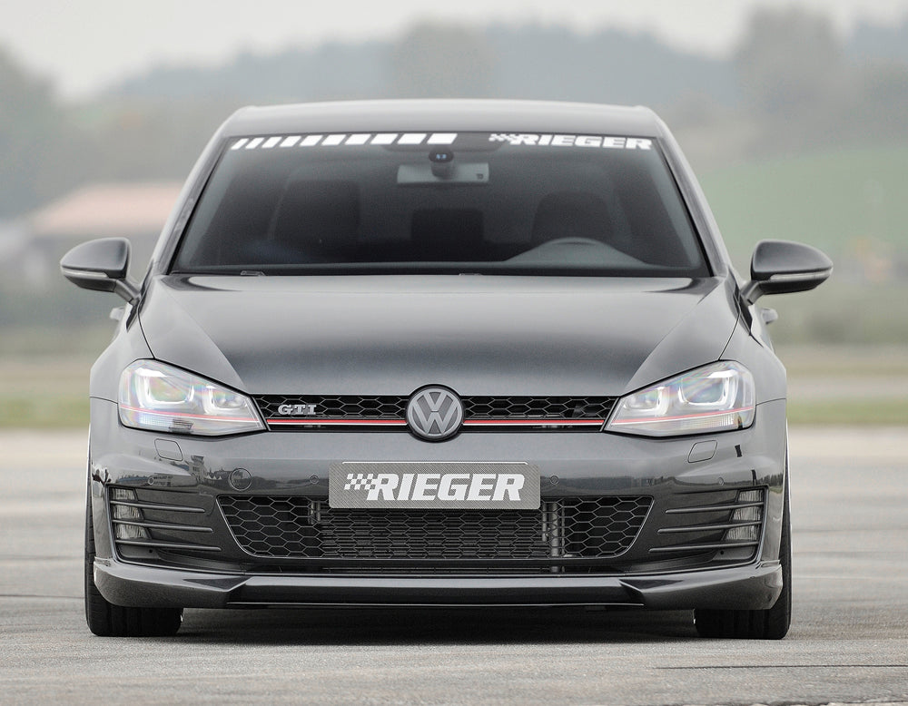 VW Golf 7 GTD Rieger Spoilerlippe  ABS, 
inkl. Montagezubehör, ABE