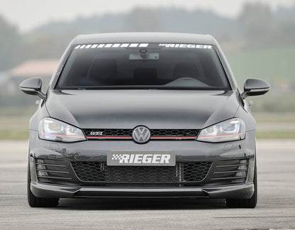 VW Golf 7 GTD Rieger Spoilerlippe  ABS, 
inkl. Montagezubehör, ABE