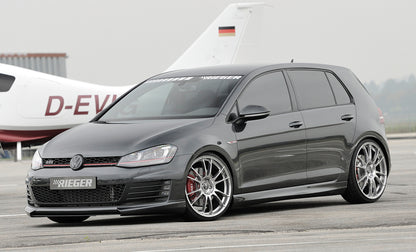 VW Golf 7 GTD Rieger Spoilerlippe  ABS, 
inkl. Montagezubehör, ABE