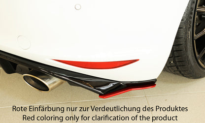 VW Golf 7 GTD Rieger Heckschürzenansatz seitlich links nur für Rieger Heckeinsatz links, für Rieger Heckeinsatz, ABS, 
inkl. Montagezubehör, Gutachten