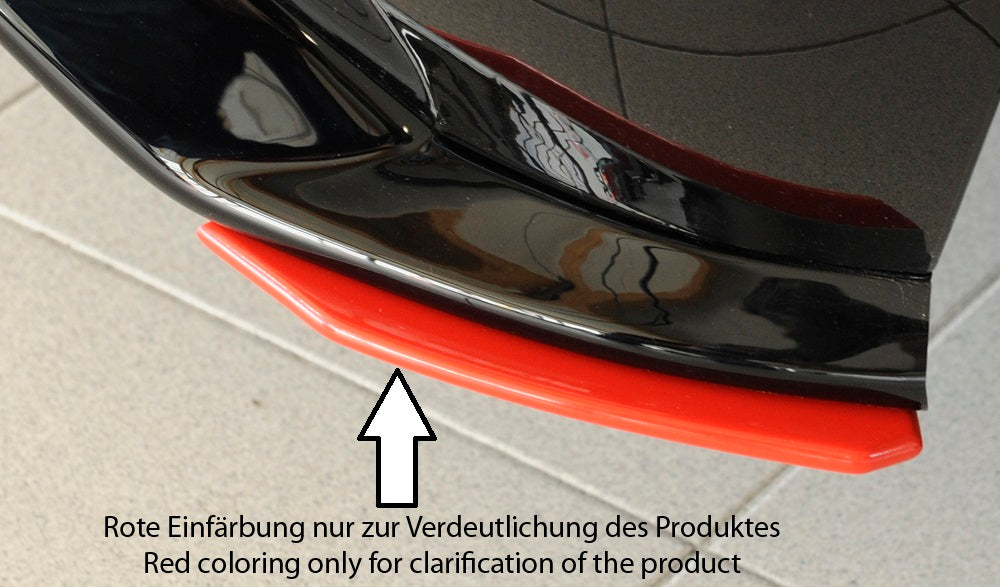 VW Golf 7 GTI Rieger Heckschürzenansatz seitlich rechts für Rieger Heckeinsatz rechts, für Rieger Heckeinsatz, ABS, 
inkl. Montagezubehör, Gutachten