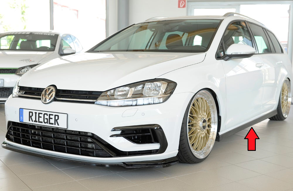 Seat Golf 7 Rieger Seitenschweller (XS)  links, ABS, 
inkl. Montagezubehör, Gutachten