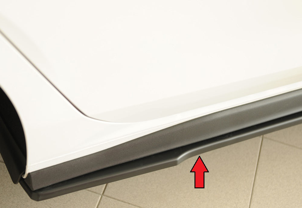 VW Golf 8 GTD Rieger Seitenschwelleransatz rechts, ABS, 
inkl. Montagezubehör, Gutachten