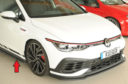 VW Golf 8 GTD Rieger Seitenschwelleransatz rechts, ABS, 
inkl. Montagezubehör, Gutachten