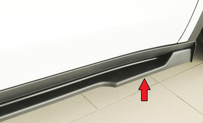 Tesla Model Y  (003) Rieger Seitenschwelleransatz rechts, für orig. Seitenschweller, ABS, 
inkl. Montagezubehör, Gutachten