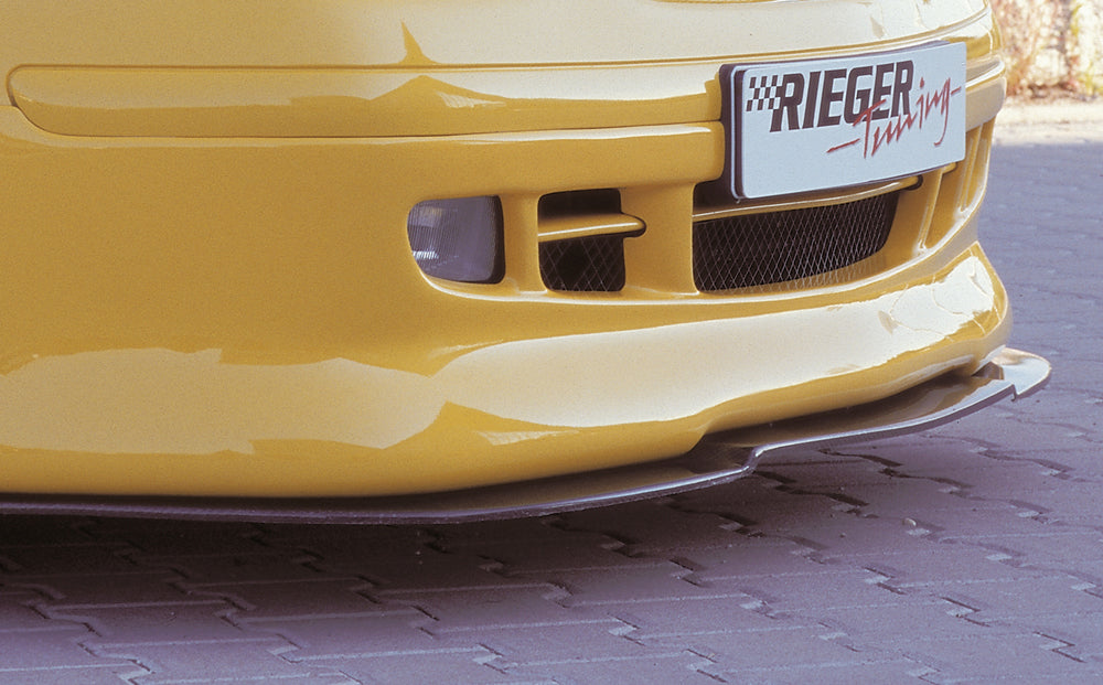 Mercedes SLK (R170) Rieger Spoilerschwert GFK mit Kohlefaserauflage für Spoilerlippe 70002 und Spoileransatz 70001 gekantete Version, für Spoilerlippe, für Spoileransatz, GFK, Carbon, 
inkl. Montagezubehör