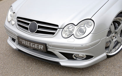 Mercedes CLK (W209) Rieger Spoileransatz  ABS, 
inkl. Montagezubehör, Alugitter, ABE