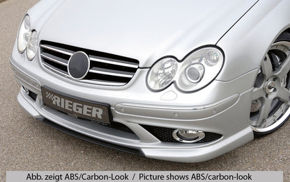 Mercedes CLK (W209) Rieger Spoilerschwert für Spoileransatz 71010 mittig, ABS, 
inkl. Montagezubehör, ABE