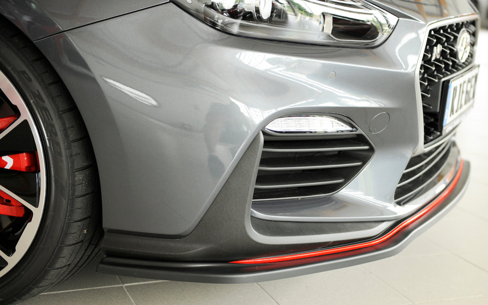 Hyundai i30 N  (PDE) Rieger Spoilerschwert für orig. N-Frontschürze für orig. Frontschürze, ABS, 
inkl. Montagezubehör, ABE