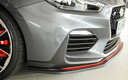 Hyundai i30 N  (PDE) Rieger Spoilerschwert für orig. N-Frontschürze für orig. Frontschürze, ABS, 
inkl. Montagezubehör, ABE