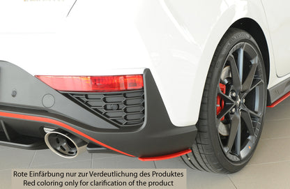 Hyundai i30 N  (PDE) Rieger Heckschürzenansatz seitlich rechts rechts, für orig. Heckeinsatz, ABS, 
inkl. Montagezubehör, ...