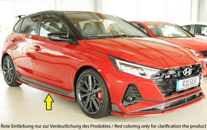 Hyundai i20 N  (BC3) Rieger Seitenschwelleransatz links, für orig. Seitenschweller, ABS, 
inkl. Montagezubehör, Gutachten