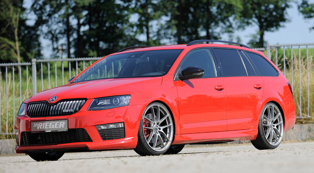 Skoda Octavia RS (5E) Rieger Spoilerlippe  ABS, 
inkl. Montagezubehör, ABE