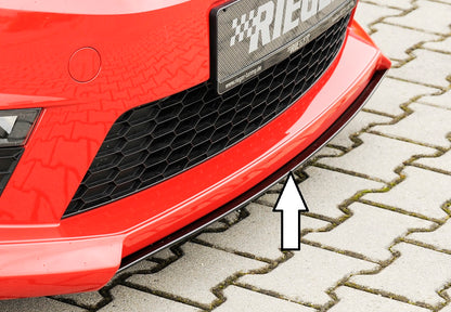 Skoda Octavia RS (5E) Rieger Spoilerschwert für Spoilerlippe 79010 mittig, für Spoilerlippe, ABS, 
inkl. Montagezubehör, ABE