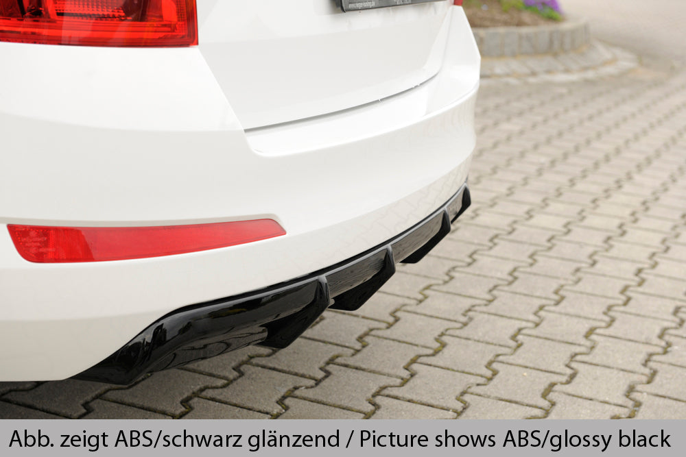 Skoda Octavia (5E) Rieger Heckeinsatz  ABS, für Fzg. ohne Einparkhilfe (PDC), mit Anhängekupplung, ohne Anhängekupplung, 
inkl. Montagezubehör, Gutachten